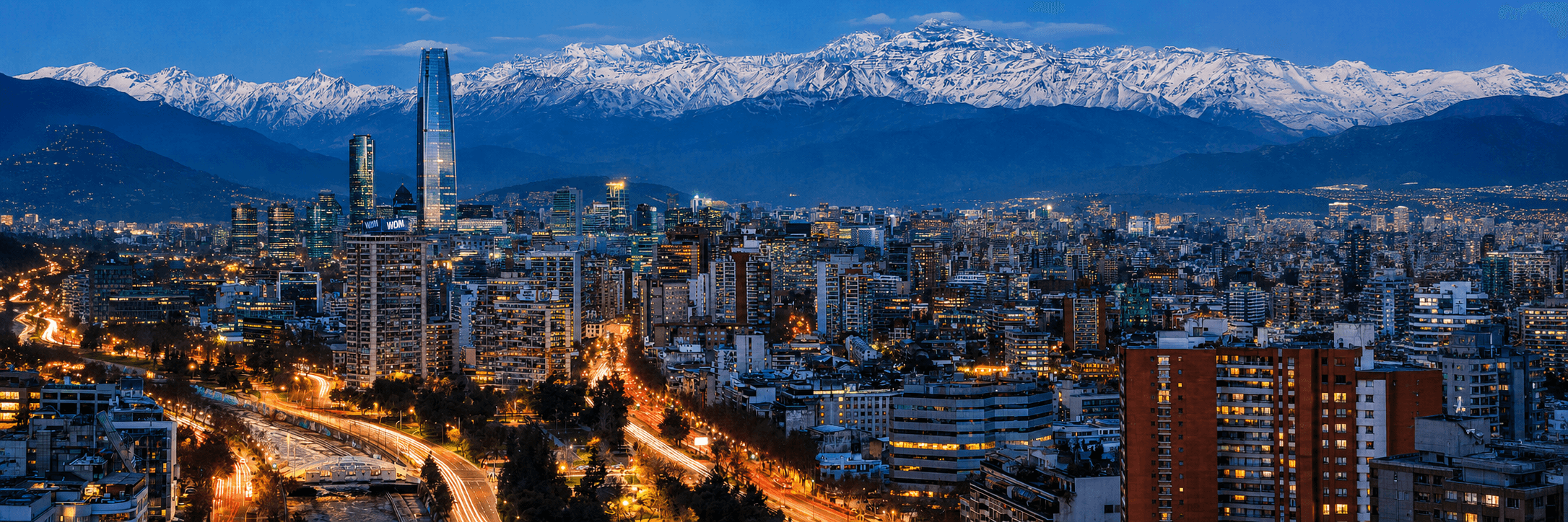 Santiago de Chile, ciudad donde se ubica Altomoneda